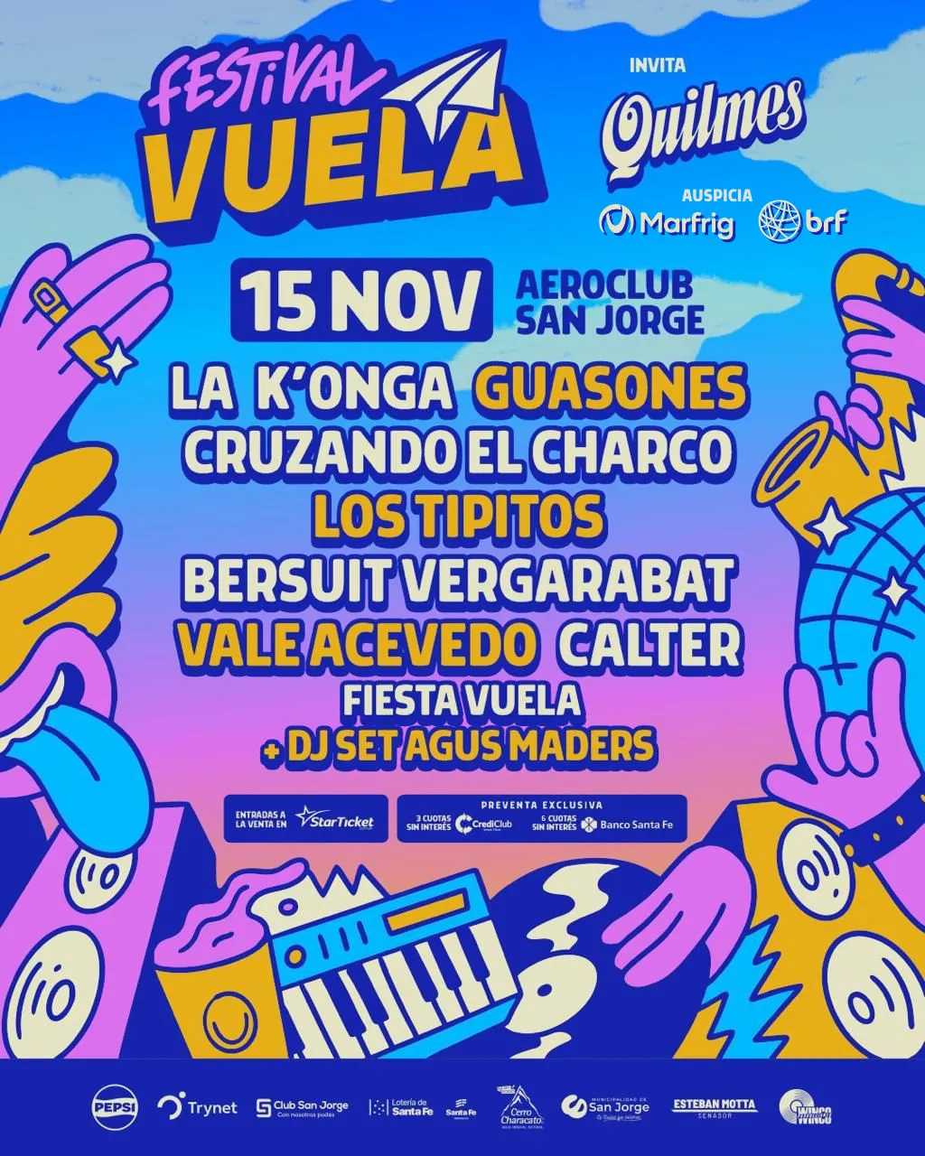 LINE UP SEPTIEMBRE