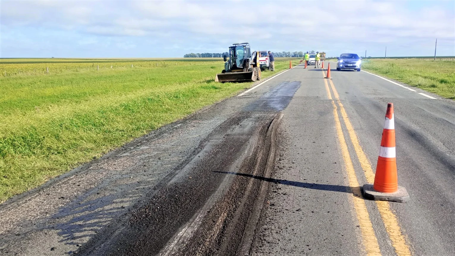 VIALIDAD NACIONAL REALIZA FRESADOS DE AHUELLAMIENTOS SOBRE RN 178 EN ...