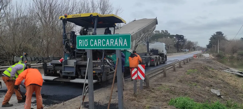 VN FINALIZA LA REPARACION DEL PUENTE DE LA DE EX RN 9 EN CARCARAÑA - 13-...
